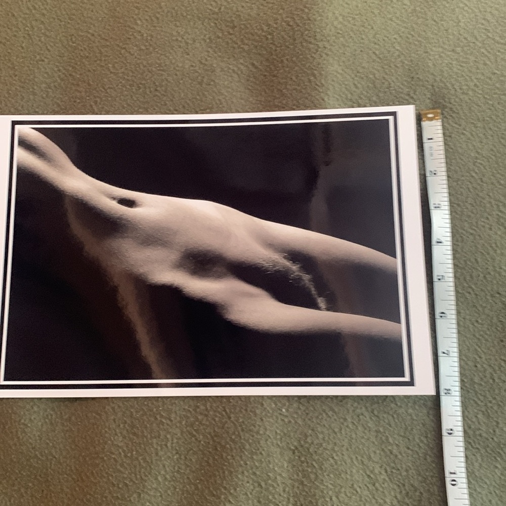 Set of 8 nude photos in black and white by Patrick Fagot. Approximately 12” x 8” - Picture 4 of 15